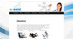 Desktop Screenshot of e-seal.com